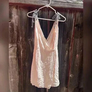 Marie Sixtine Pink Wrap Dress